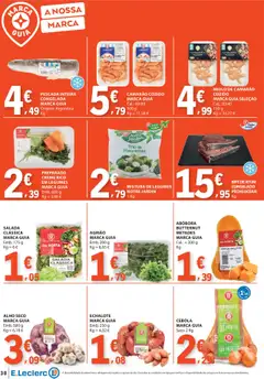 E.Leclerc folheto │ válido de 11.09.2025 | Página: 30 | Produtos: Cebola, Abóbora, Creme, Salada