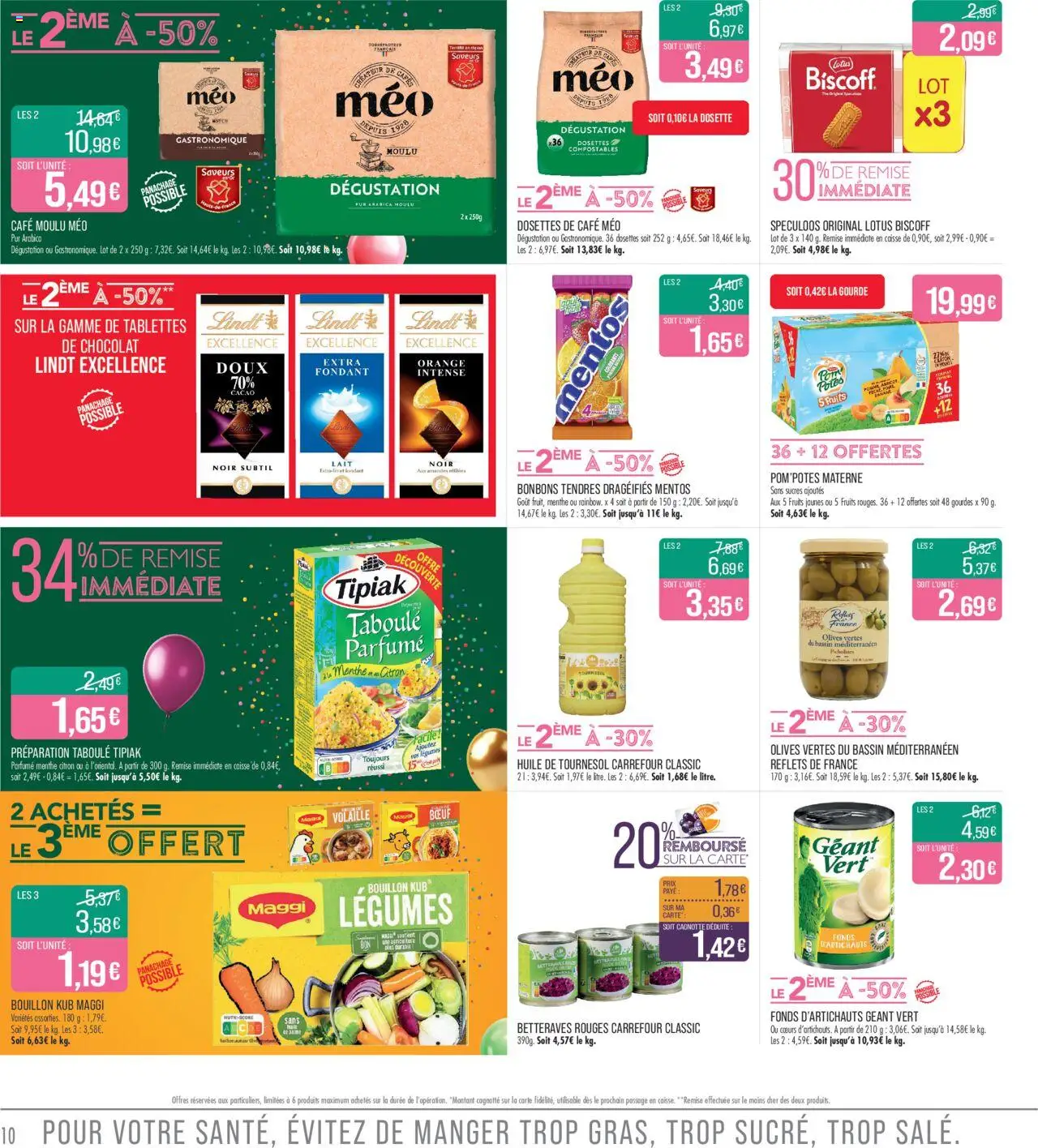  | Page: 10 | Produits: Spéculoos, Huile, Bonbons, Amandes