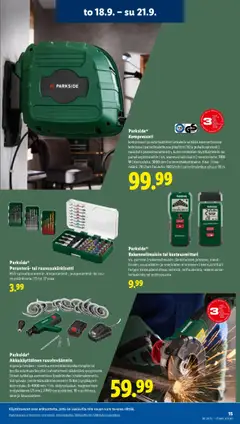 Lidl tarjoukset – voimassa 18.09.2025 alkaen | Sivu: 17