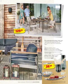 Höffner Prospekt Gartenmöbel ab 27.03.2026 gültig | Seite: 37