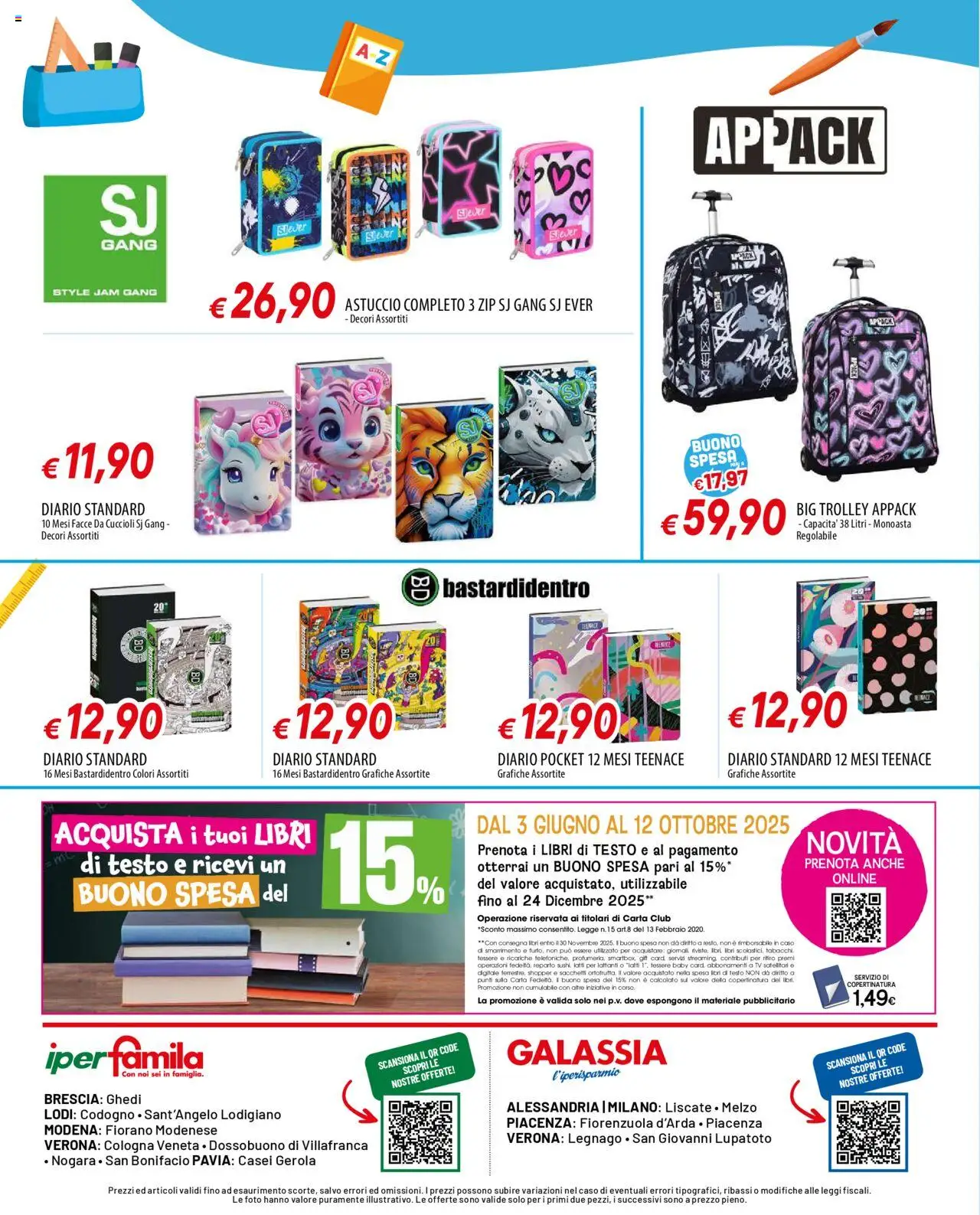 Volantino Galassia del 24.07.2025 | Pagina: 8 | Prodotti: TV, Astuccio, Trolley