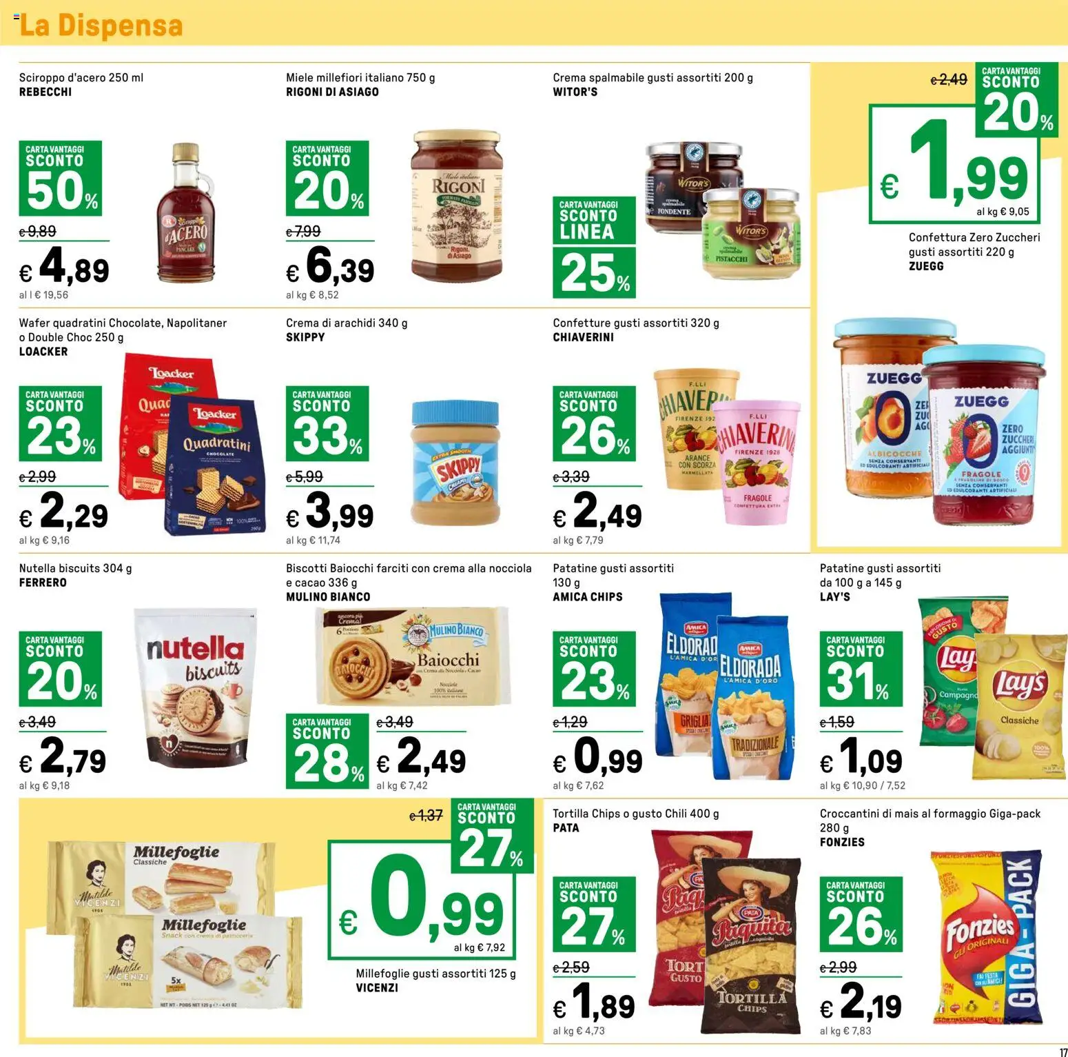 Volantino Iper del 16.04.2026 | Pagina: 17 | Prodotti: Arance, Fragole, Albicocche, Marmellata