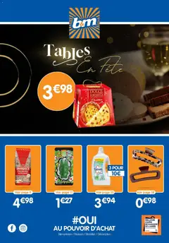 B&M - Prévisualisation de B&M - Catalogue Tables en fêtes valide à partir de 19.11.2025