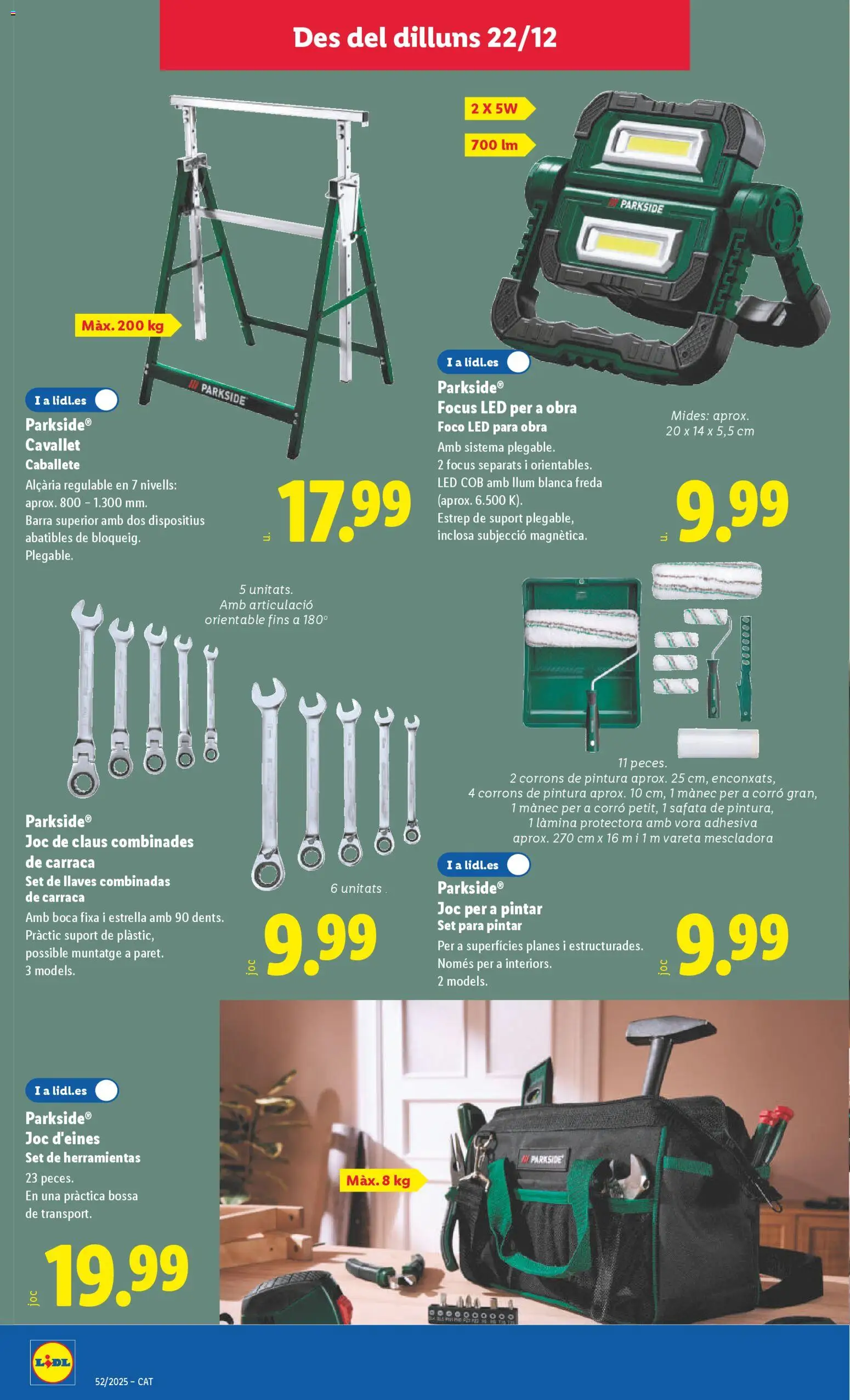 Lidl folleto de bazar │ válido desde el 22.12.2025 | Página: 8