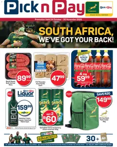 Pick n Pay specials catalogue – valid from 24.10.2025