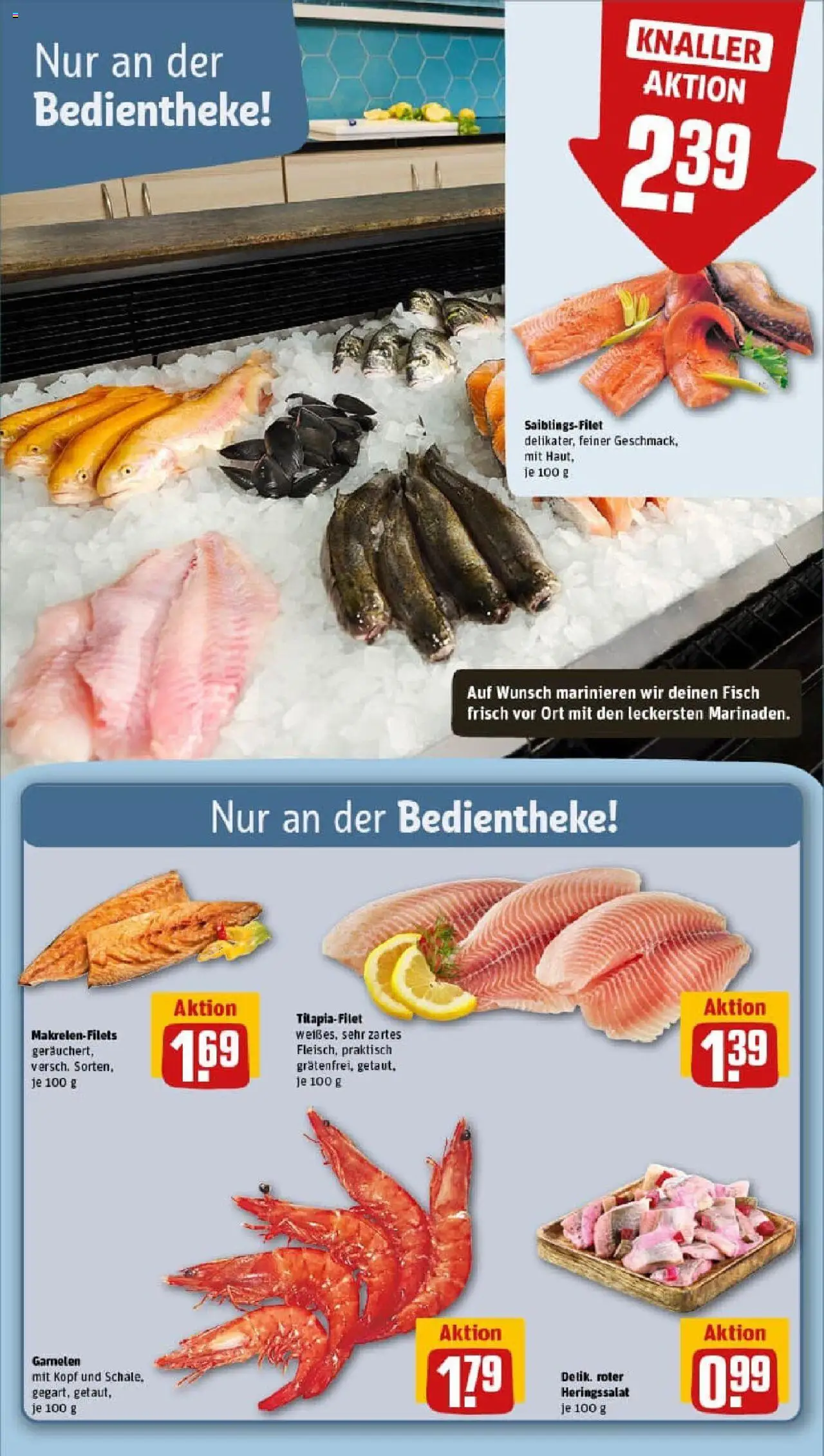 Rewe prospekt Frankfurt / Westend-Nord	 – gültig ab 21.09.2025 | Seite: 21 | Produkte: Garnelen, Fisch, Salat