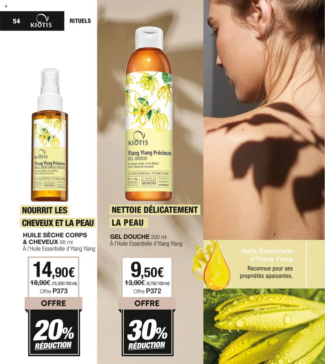  | Page: 54 | Produits: Body, Gel douche, Douche, Huile