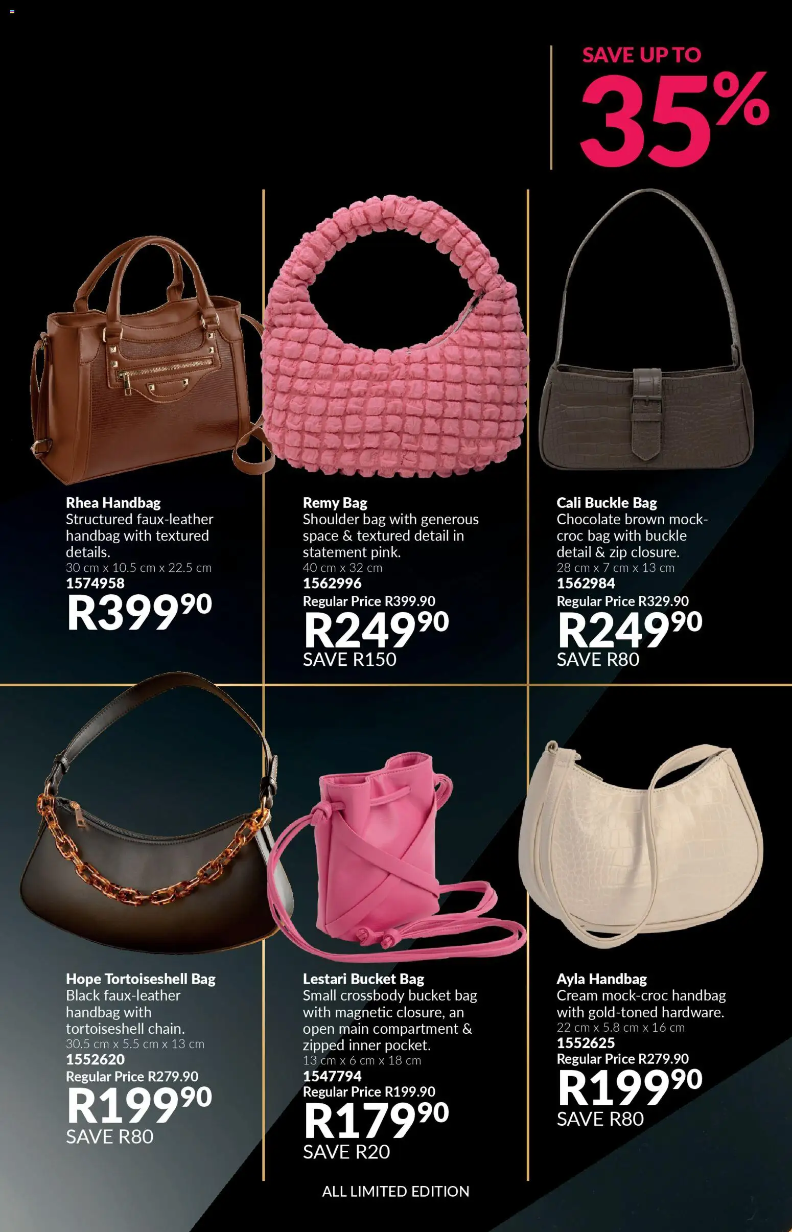 New Avon catalogue – valid from 01.11.2025 | Page: 9 | Products: Handbag, Bag, Chocolate, Cream