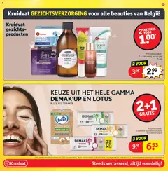 Kruidvat CLEANSING SCRUB GEL, Cleansing scrub gel for face - Voorbeeld van een folder van Kruidvat, geldig van 16.12.2025 | Pagina: 29 | Producten: Toner, Pads, Gel, Kan