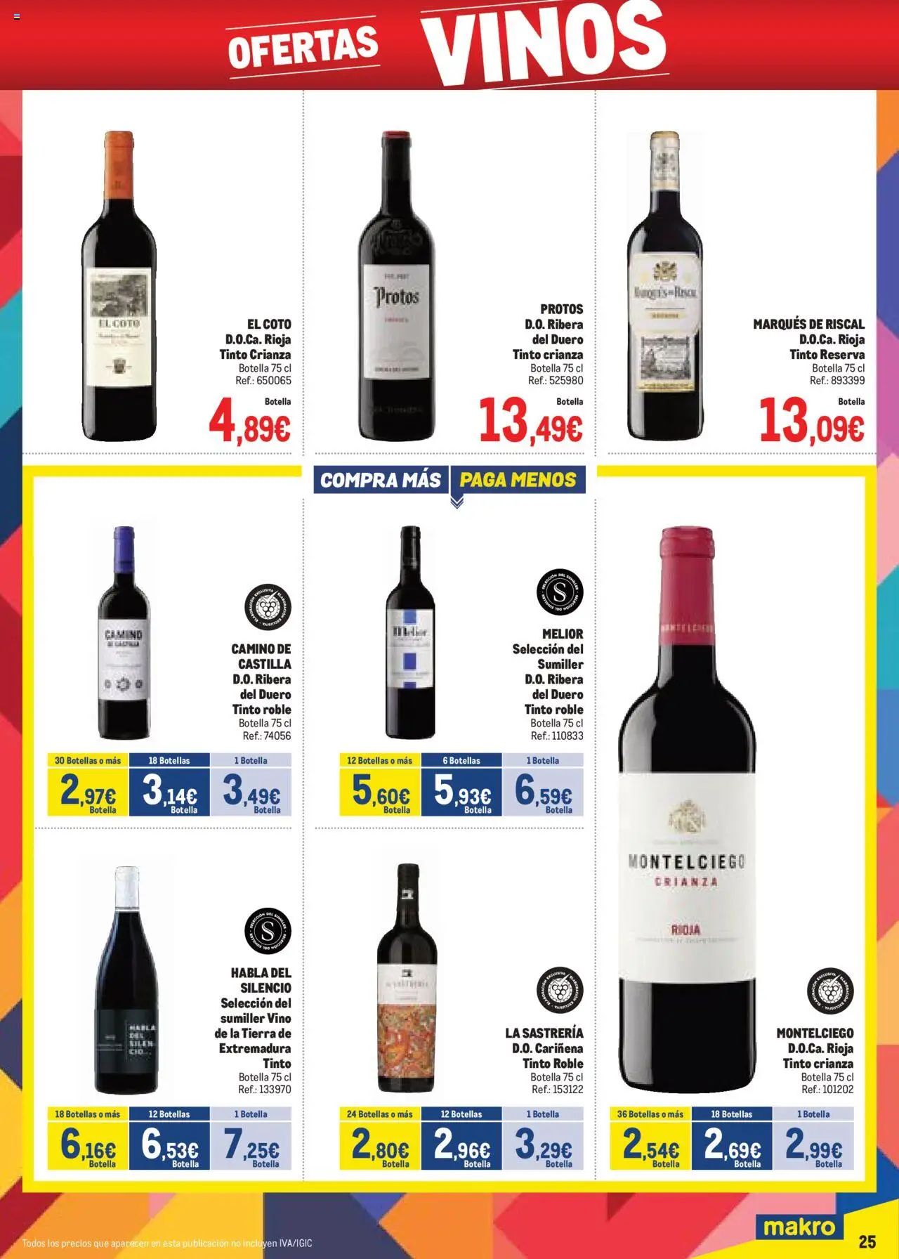 Makro - Precios Norte II │ válido desde el 06.10.2025 | Página: 25 | Productos: Vino