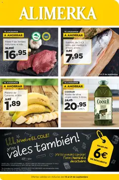 Vista previa Alimerka folleto Asturias válido desde el 15.09.2025