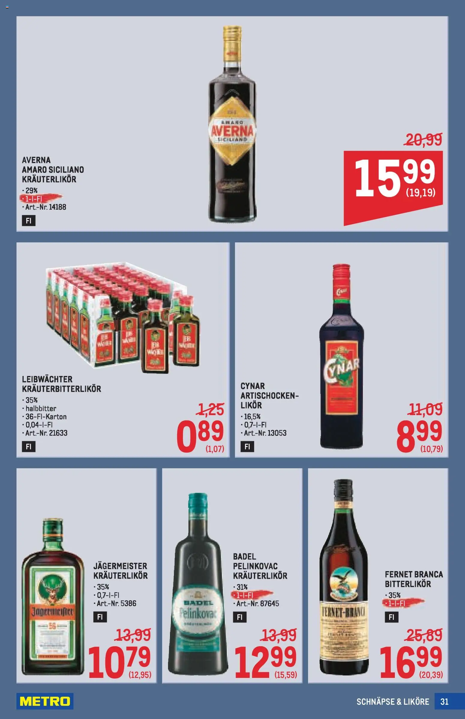 Metro angebote Getränke Spezial gültig ab 30.04.2026 | Seite: 31