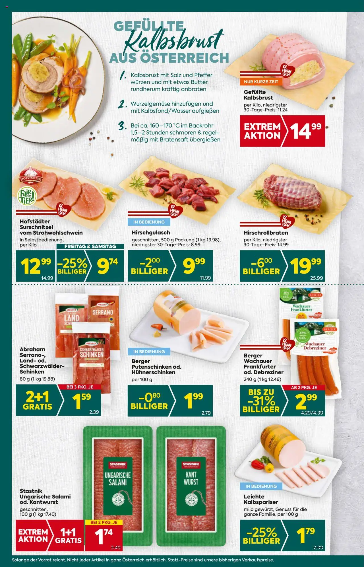 Billa Plus Flugblatt gültig ab 16.10.2025 | Seite: 12 | Produkte: Pfeffer, Wurst, Butter, Schinken