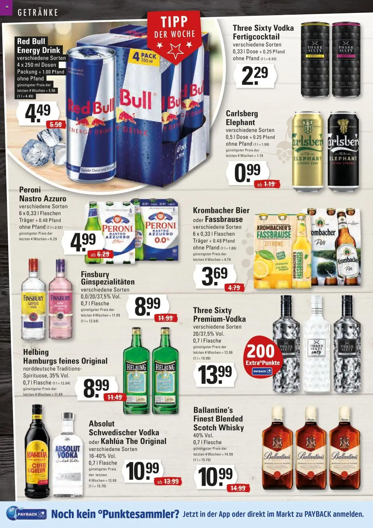 Edeka prospekt Hamburg	 - gültig ab dem 27.07.2025 | Seite: 10 | Produkte: Whisky, Bier, Vodka, Gin