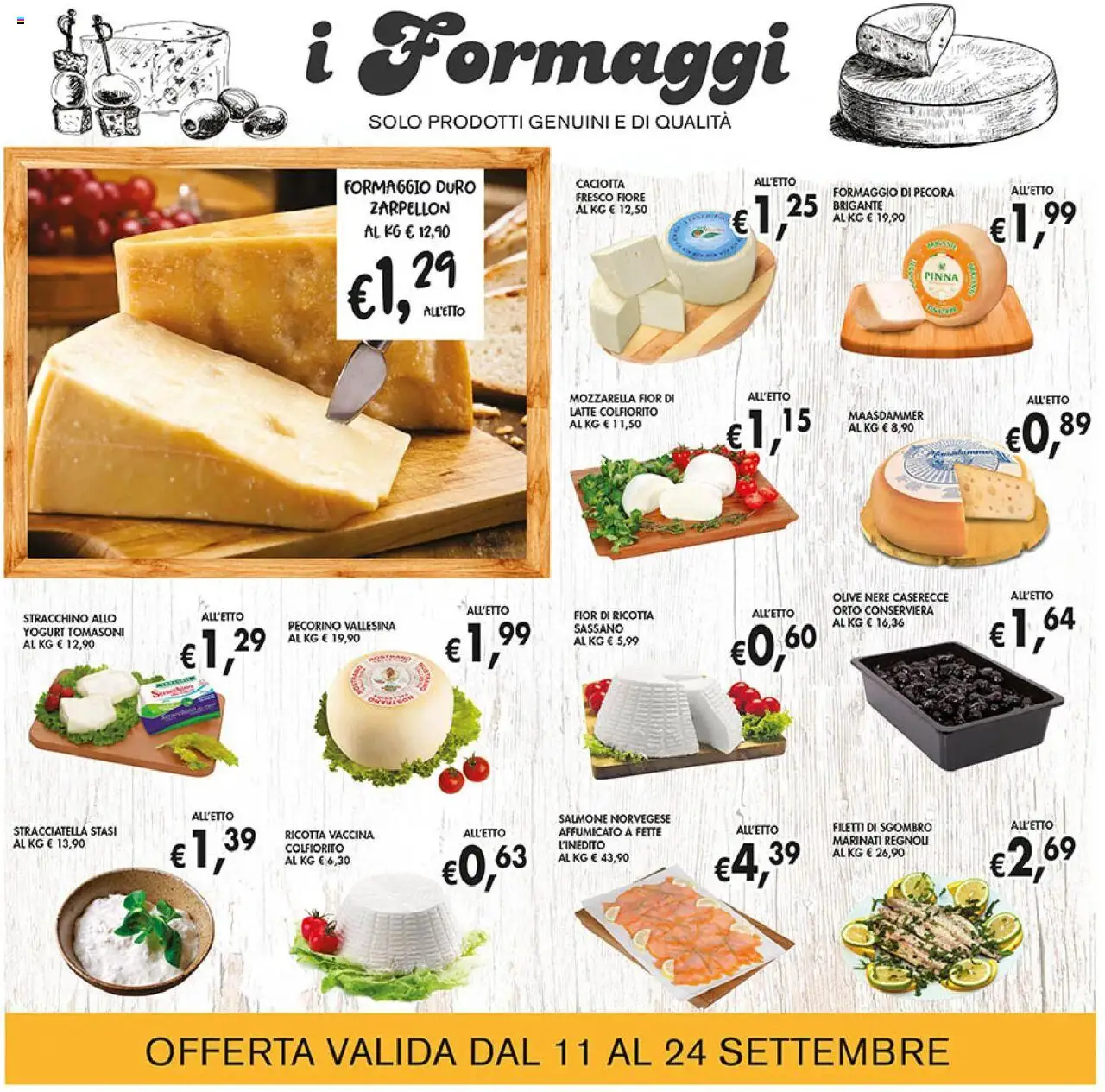 Volantino Coal del 11.09.2025 | Pagina: 6 | Prodotti: Yogurt, Olive, Ricotta, Sgombro