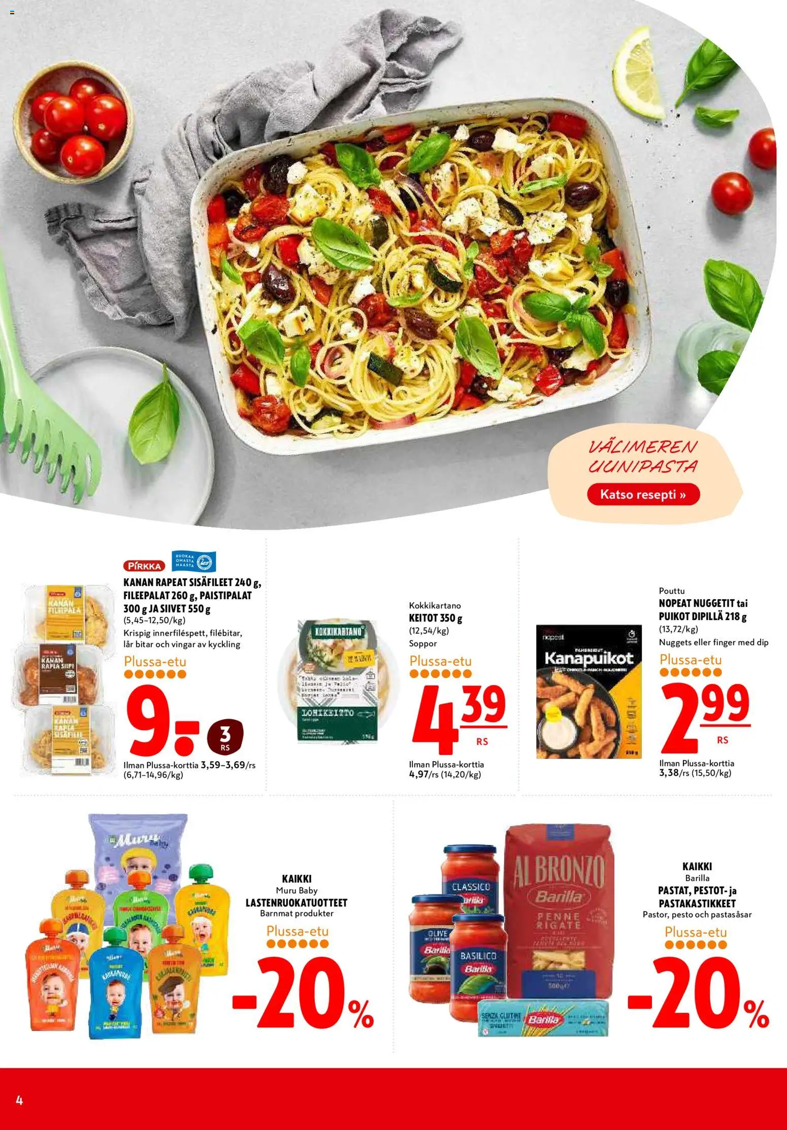 K-Citymarket tarjoukset – voimassa 20.04.2026 alkaen | Sivu: 4 | Tuotteet: Pesto