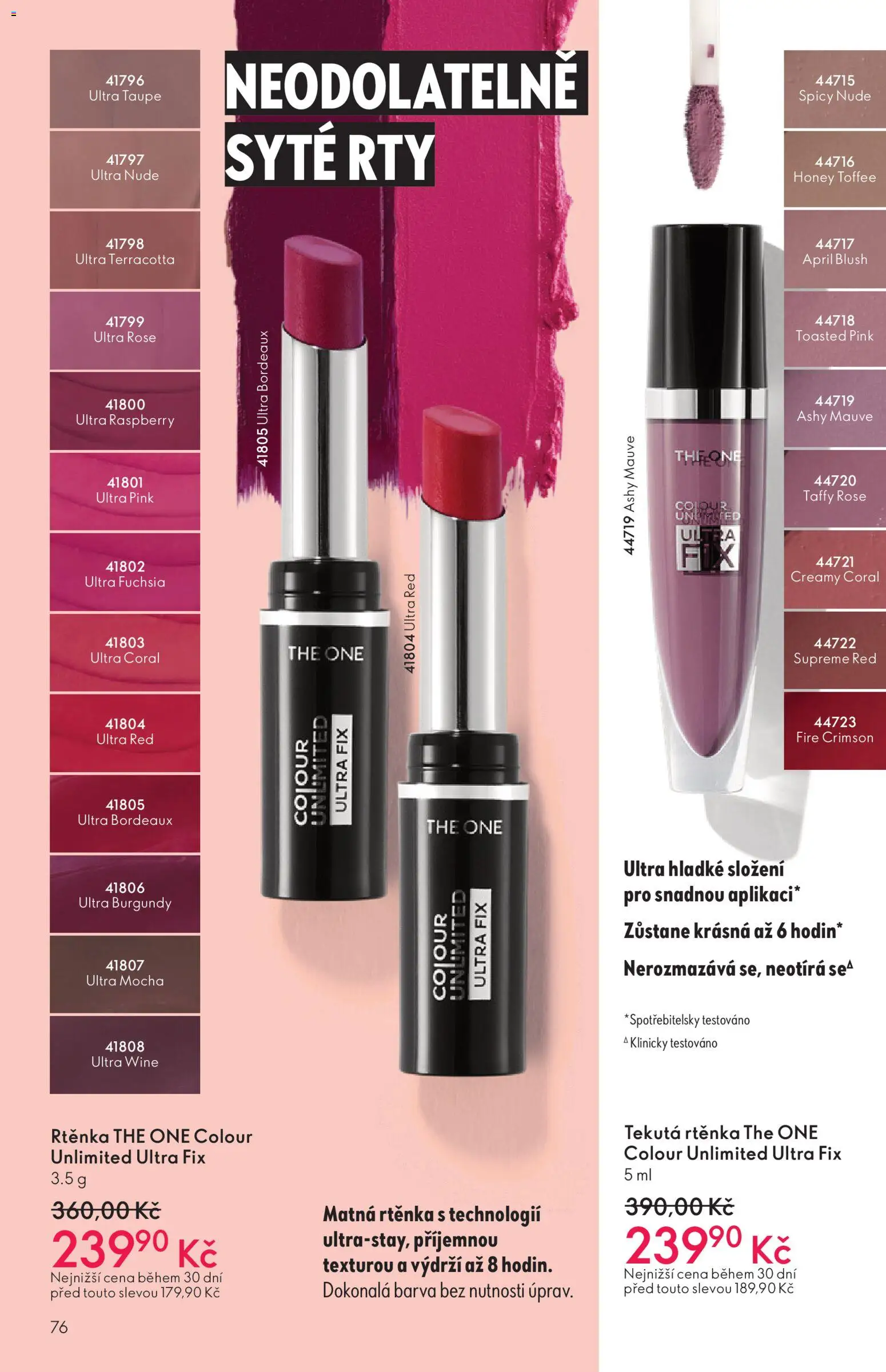 Oriflame Black Friday od 12.11.2025 | Strana: 76 | Produkty: Rtěnka