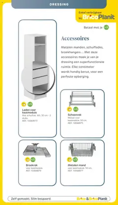 Brico Plan-it - Opberging en keuken catalogus  - Voorbeeld van een folder van Brico Plan-it, geldig van 25.08.2025 | Pagina: 81 | Producten: Kapszulás kávé, Mand