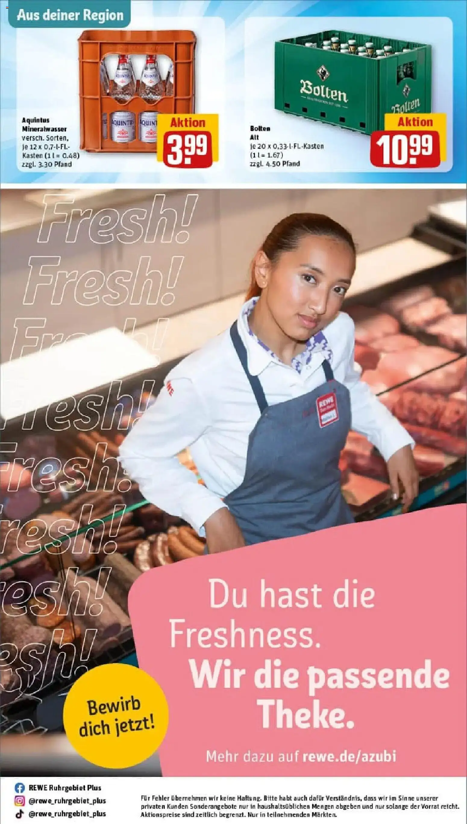 Rewe prospekt Moers	 – gültig ab 26.01.2026 | Seite: 28 | Produkte: Mineralwasser