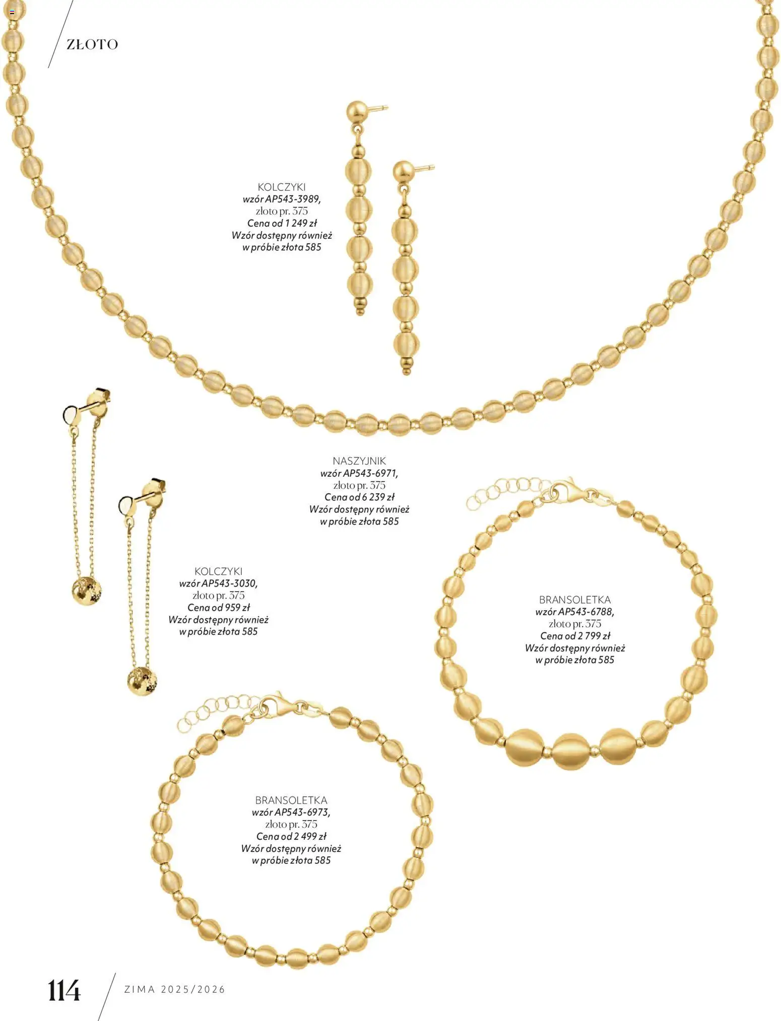 Apart promocje od 04.11.2025 | Strona: 116 | Produkty: Naszyjnik, Bransoletka