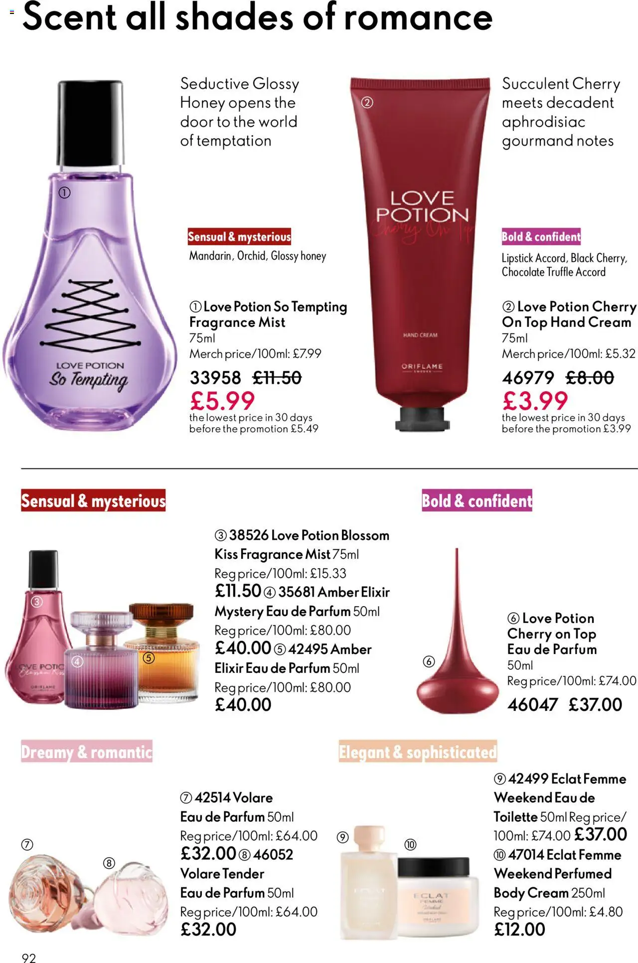  | Page: 92 | Products: Fragrance, Door, Body cream, Cream