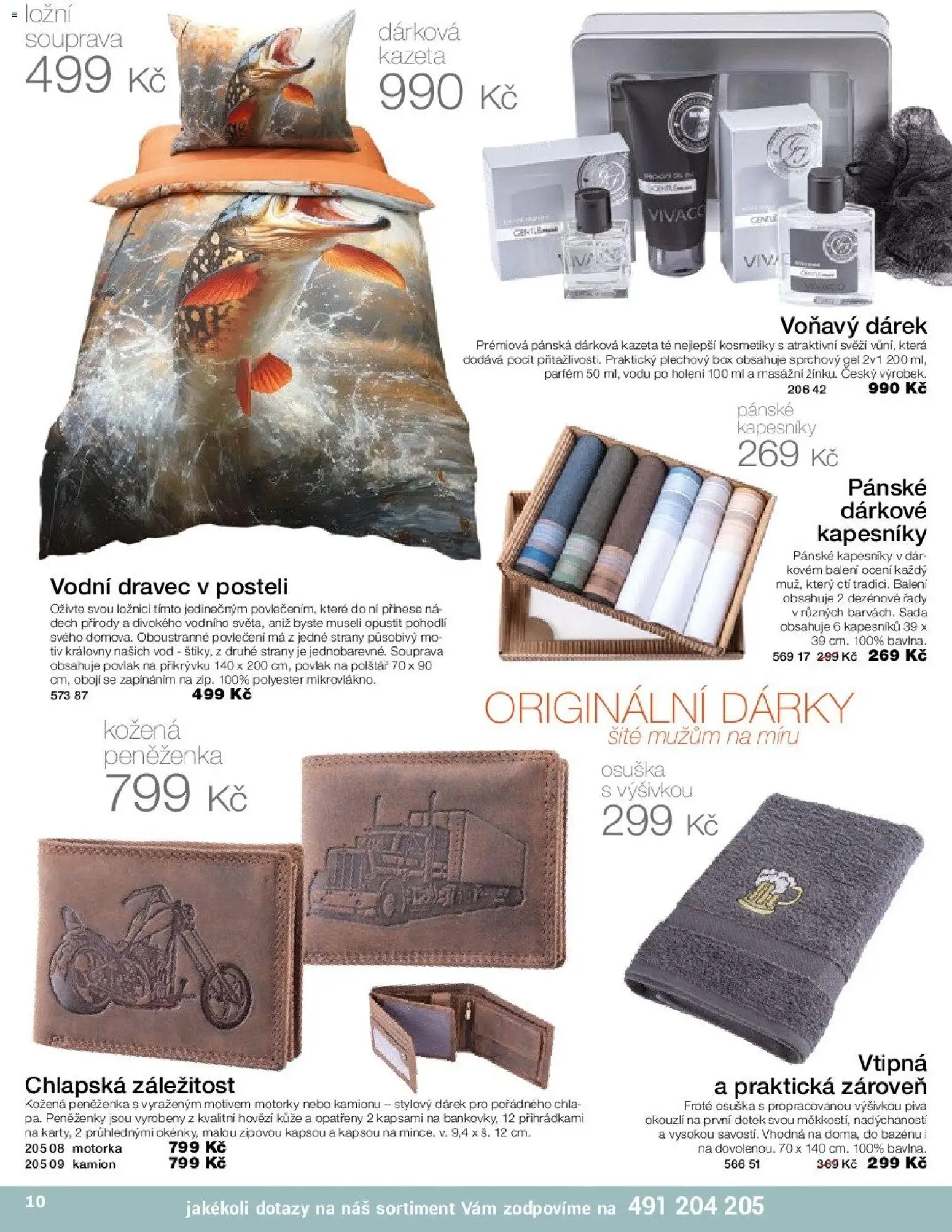 Decodoma katalog od 10.11.2025 | Strana: 10 | Produkty: Hovězí, Peněženka, Osuška, Polštář