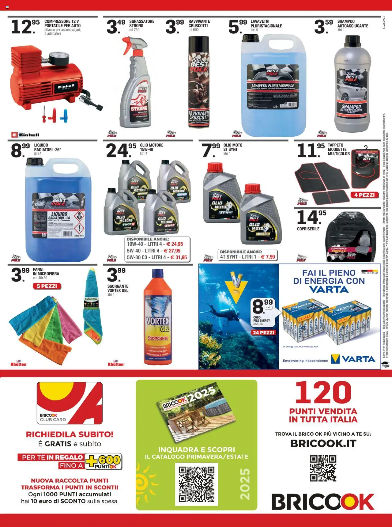 Volantino Brico OK del 07.08.2025 | Pagina: 8