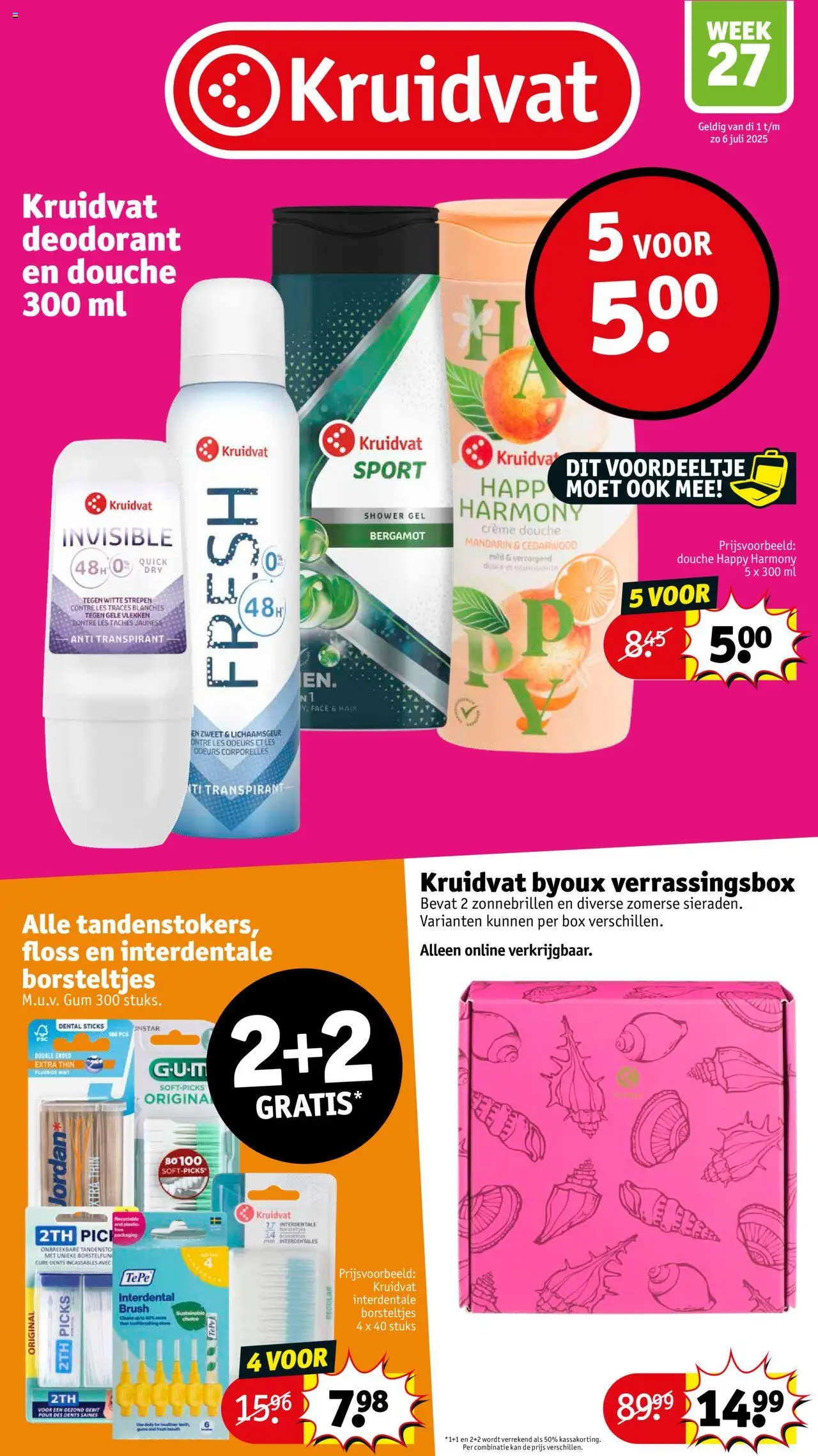  | Pagina: 1 | Producten: Deodorant, Olasz felvágott, Box, Douche
