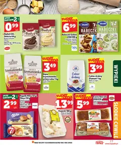 Pogląd oferty "Topaz Gazetka" - ważna od 29.01.2026 | Strona: 17 | Produkty: Piekarnia, Milka, Babeczki, Cukier