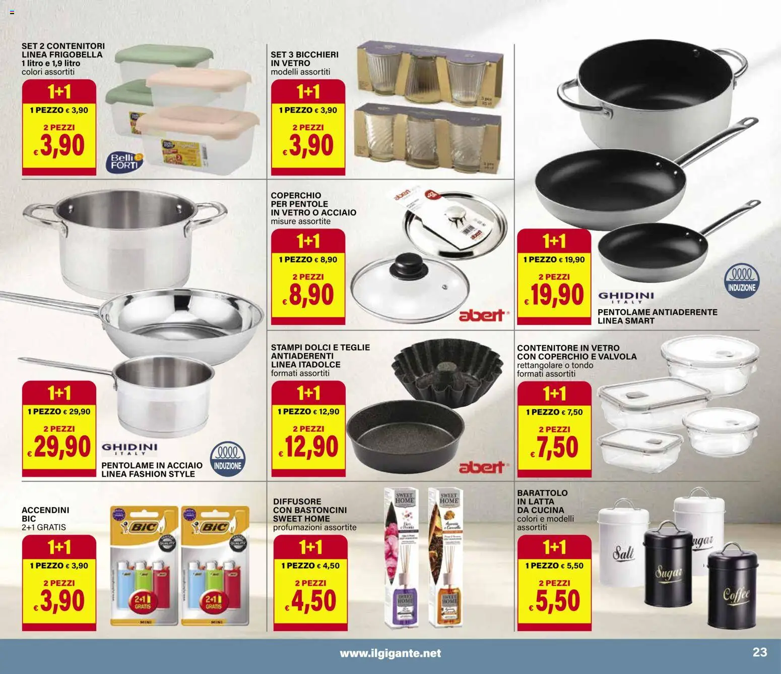 Volantino Il Gigante del 10.11.2025 | Pagina: 23 | Prodotti: Contenitore