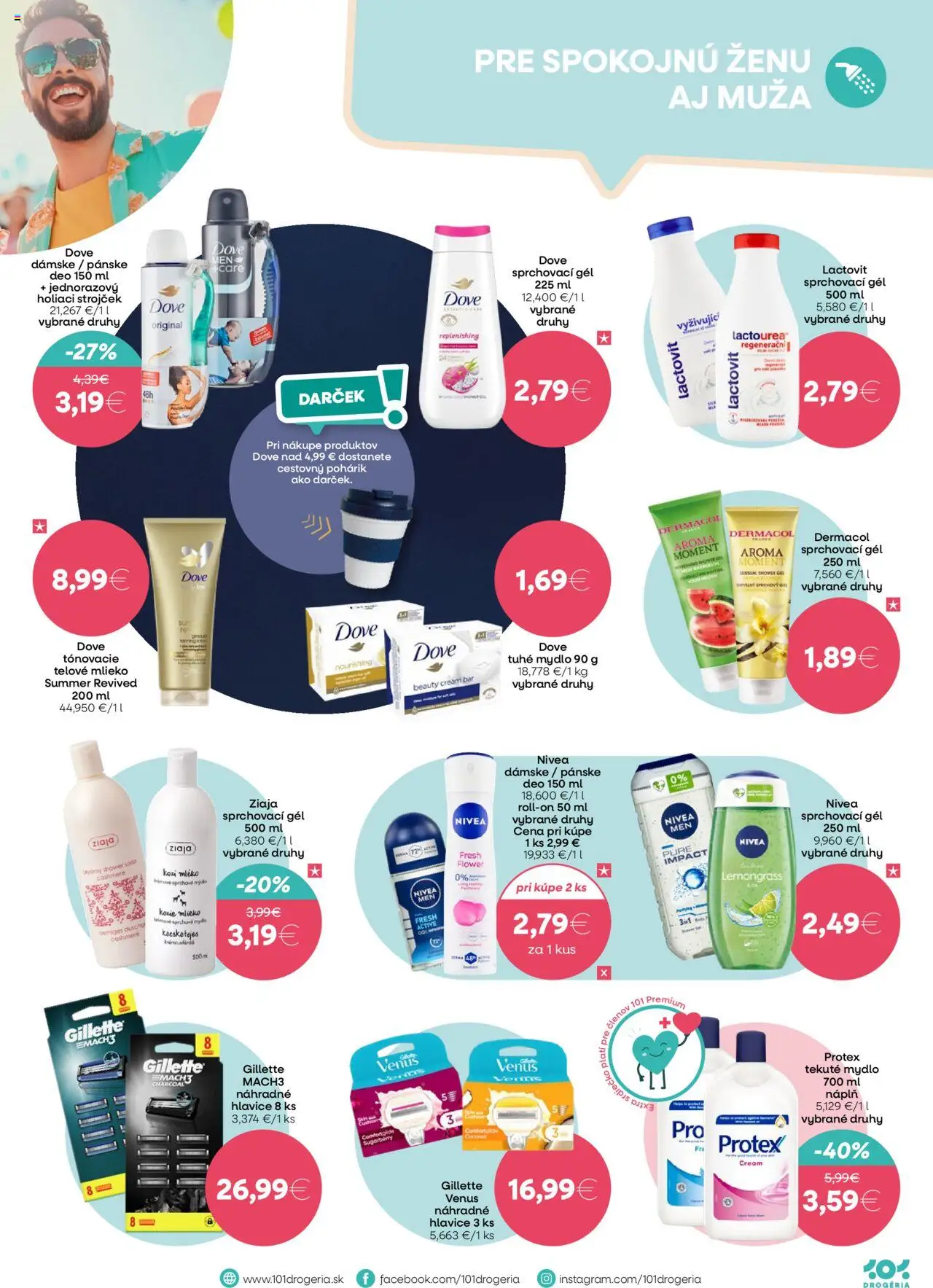 101 drogerie leták │ platný od 23.07.2025 | Strana: 5 | Produkty: Strojček, Holiaci strojček, Telové mlieko