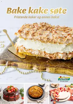 Forhåndsvisning av Joker Inspirerende bakehefte gyldig fra 16.09.2025