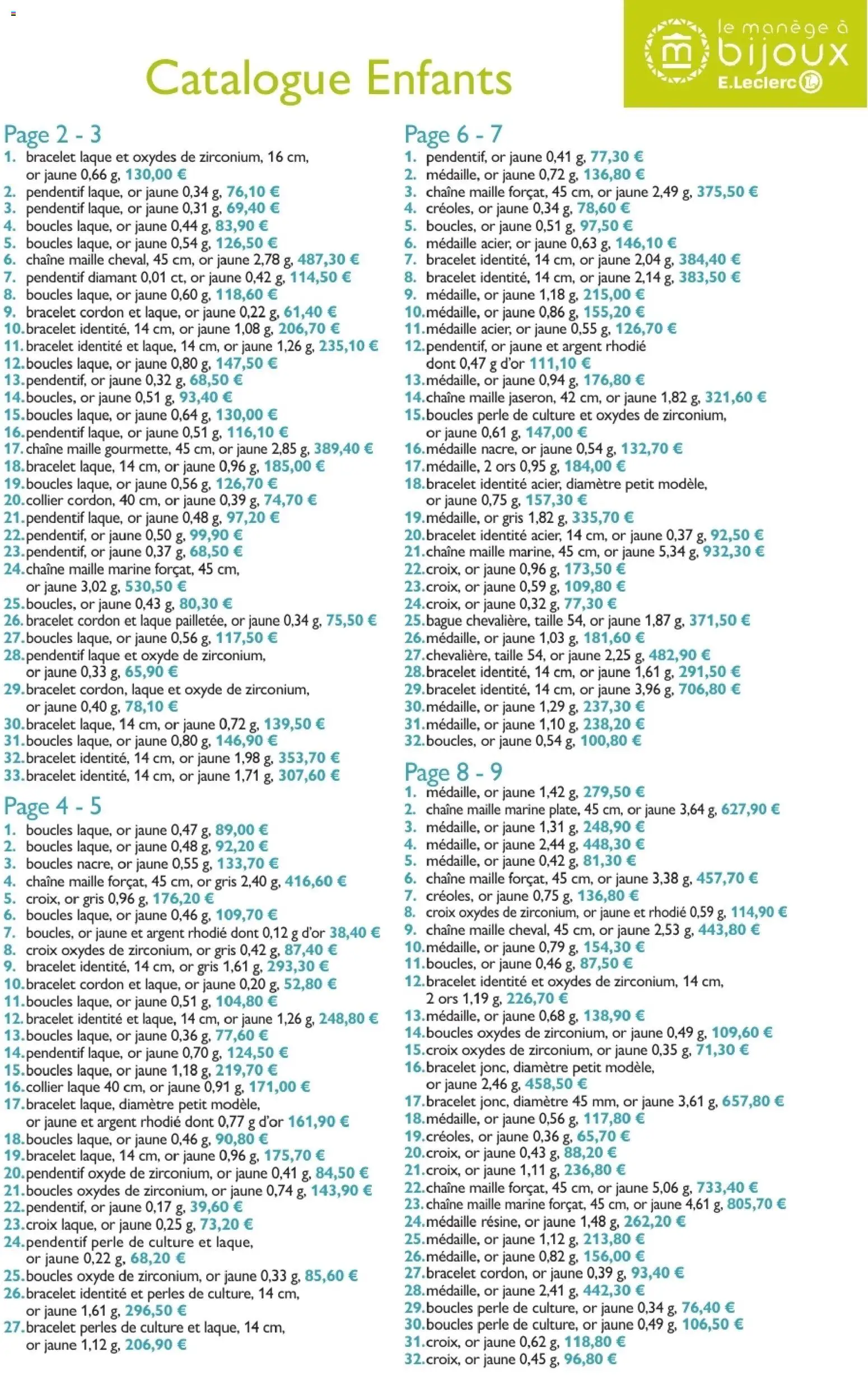 {H1} | Page: 17 | Produits: Laque, Bracelet, Pendentif, Bijoux