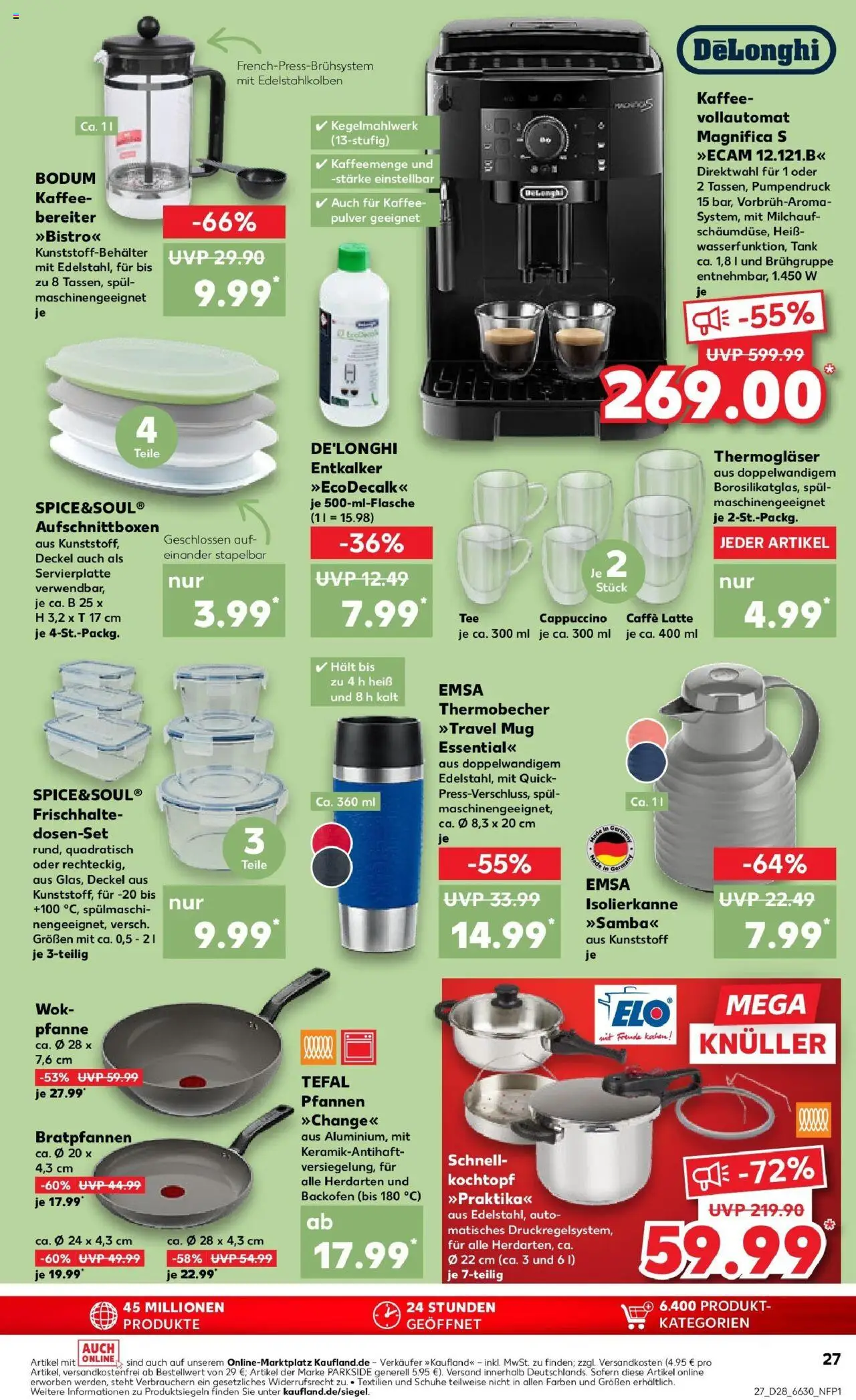 Kaufland prospekt Wetzlar	 - gültig ab dem 13.07.2025 | Seite: 42 | Produkte: Kaffee, Backofen, Wok