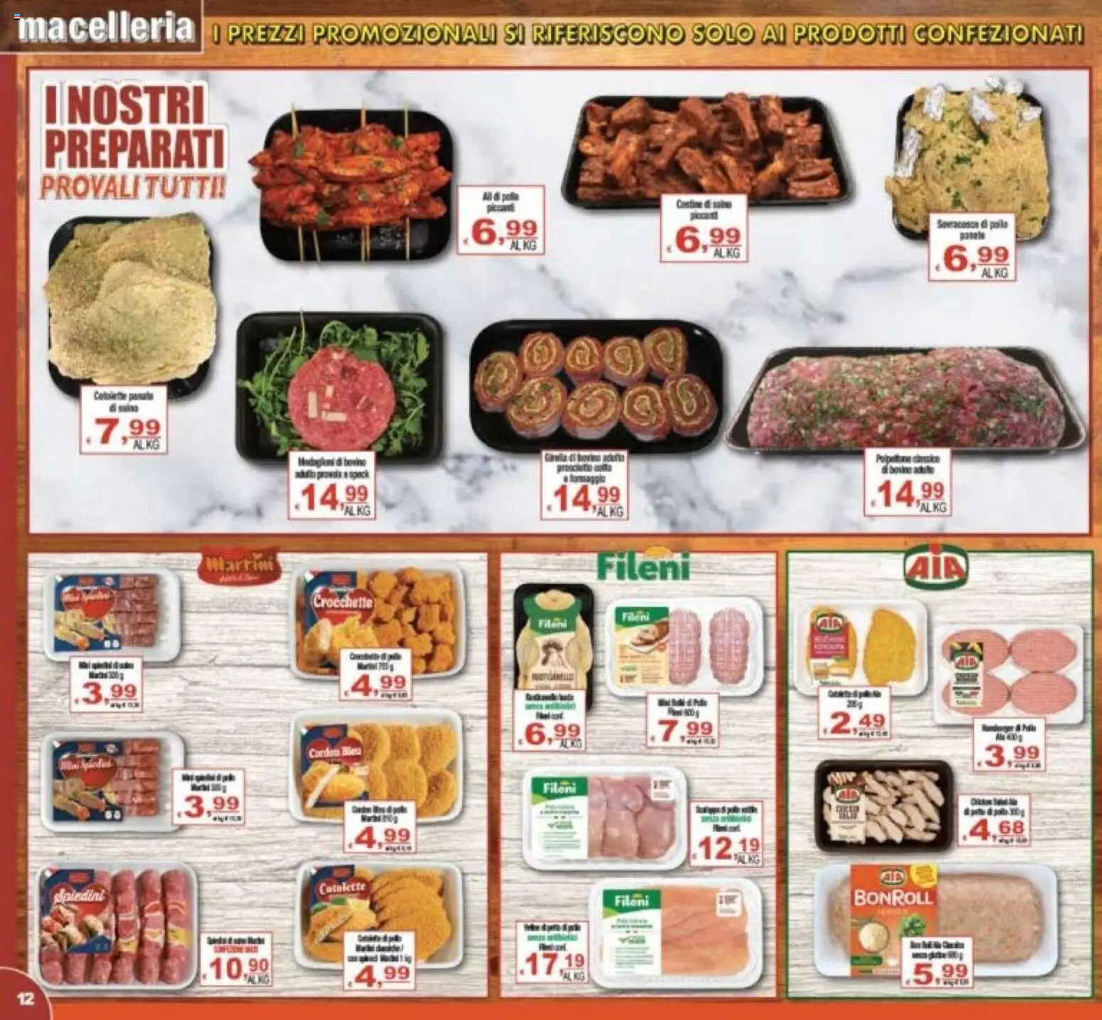 Volantino CTS del 27.12.2025 | Pagina: 12 | Prodotti: Pollo, Crocchette