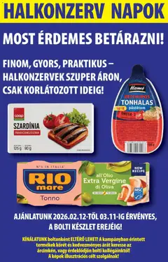 COOP Szolnok akciós újság - amely érvényes a következő dátumtól: 05.03.2026 | Oldal: 4