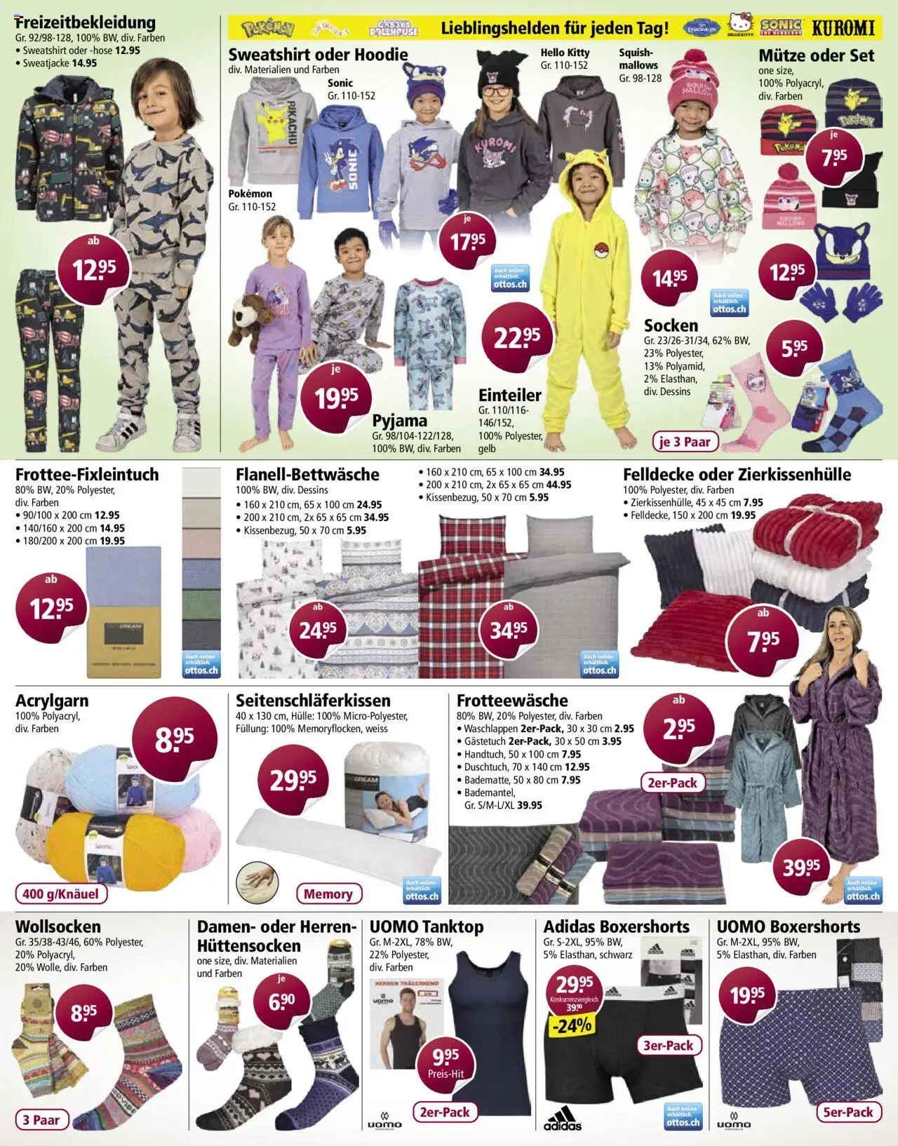 Otto's Aktionen – gültig ab 28.10.2025 | Seite: 6 | Produkte: Hoodie, Pyjama, Sweatjacke, Sweatshirt