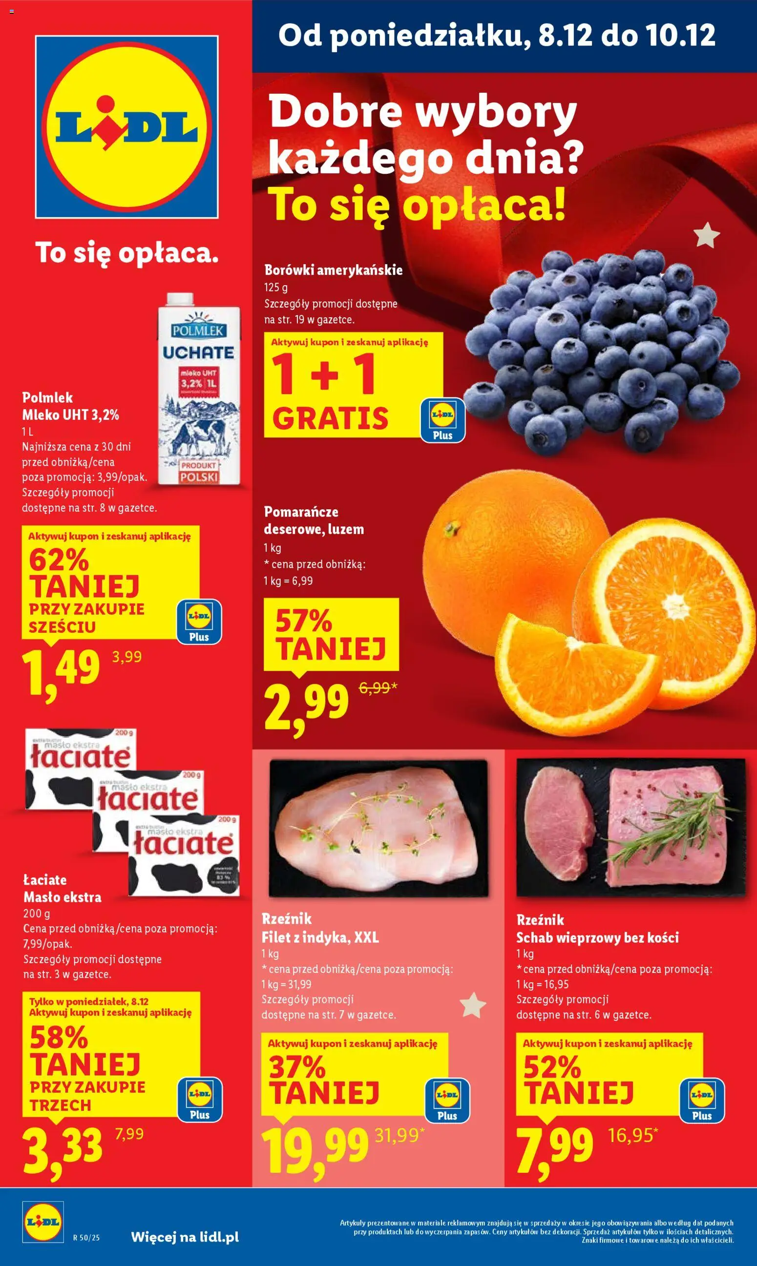 Lidl Gazetka od 08.12.2025 | Strona: 1