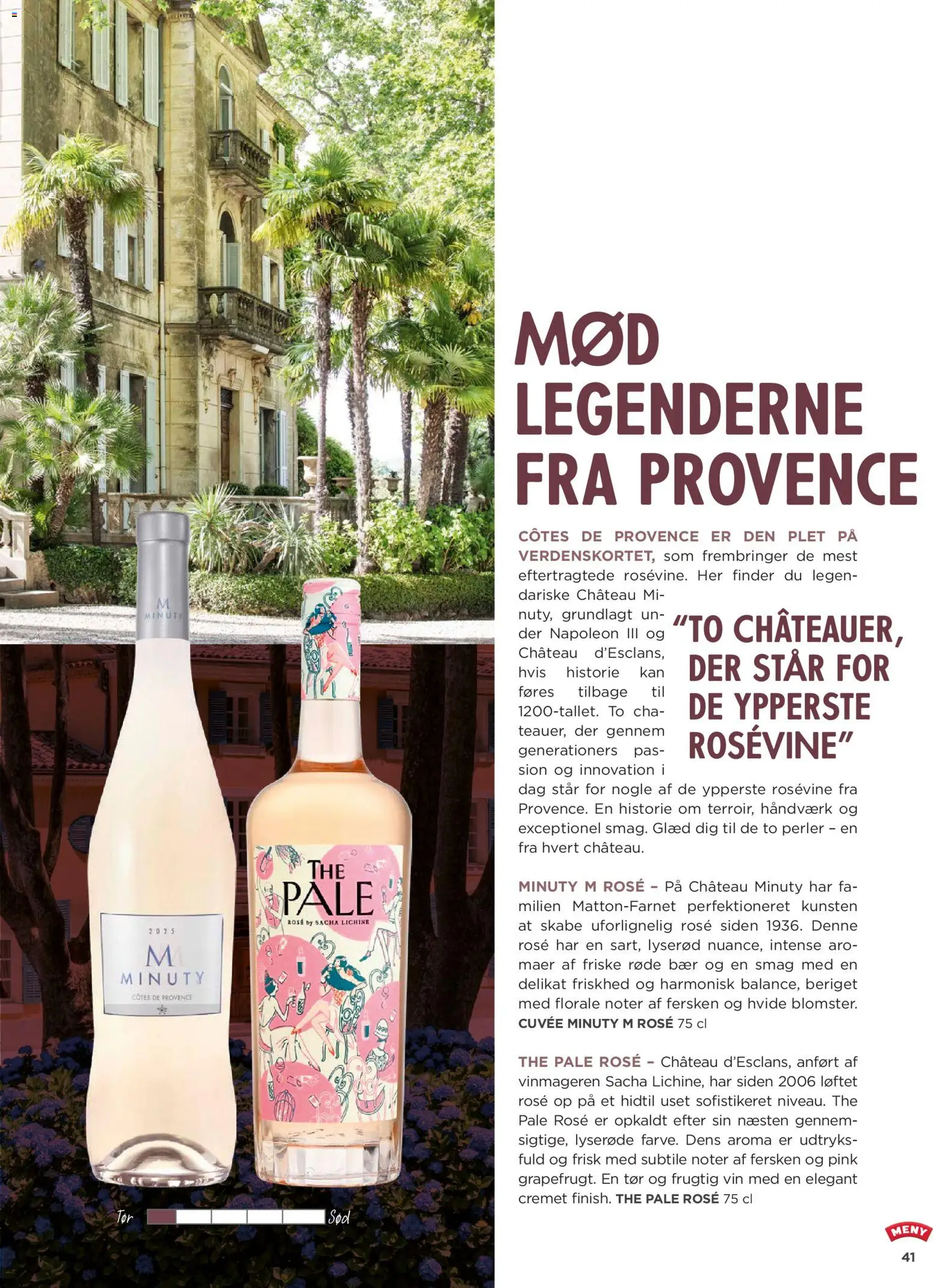 Meny tilbudsavis – gyldig fra 20.03.2026 | Side: 41 | Produkter: Vin, Søm