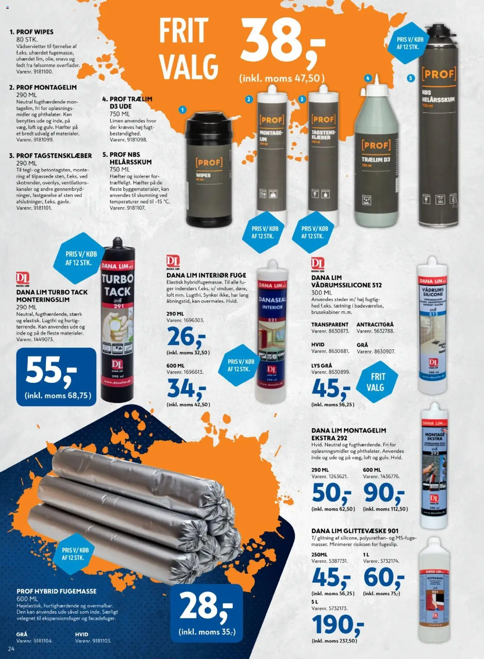 Davidsen tilbudsavis – gyldig fra 20.11.2025 | Side: 24 | Produkter: Søm