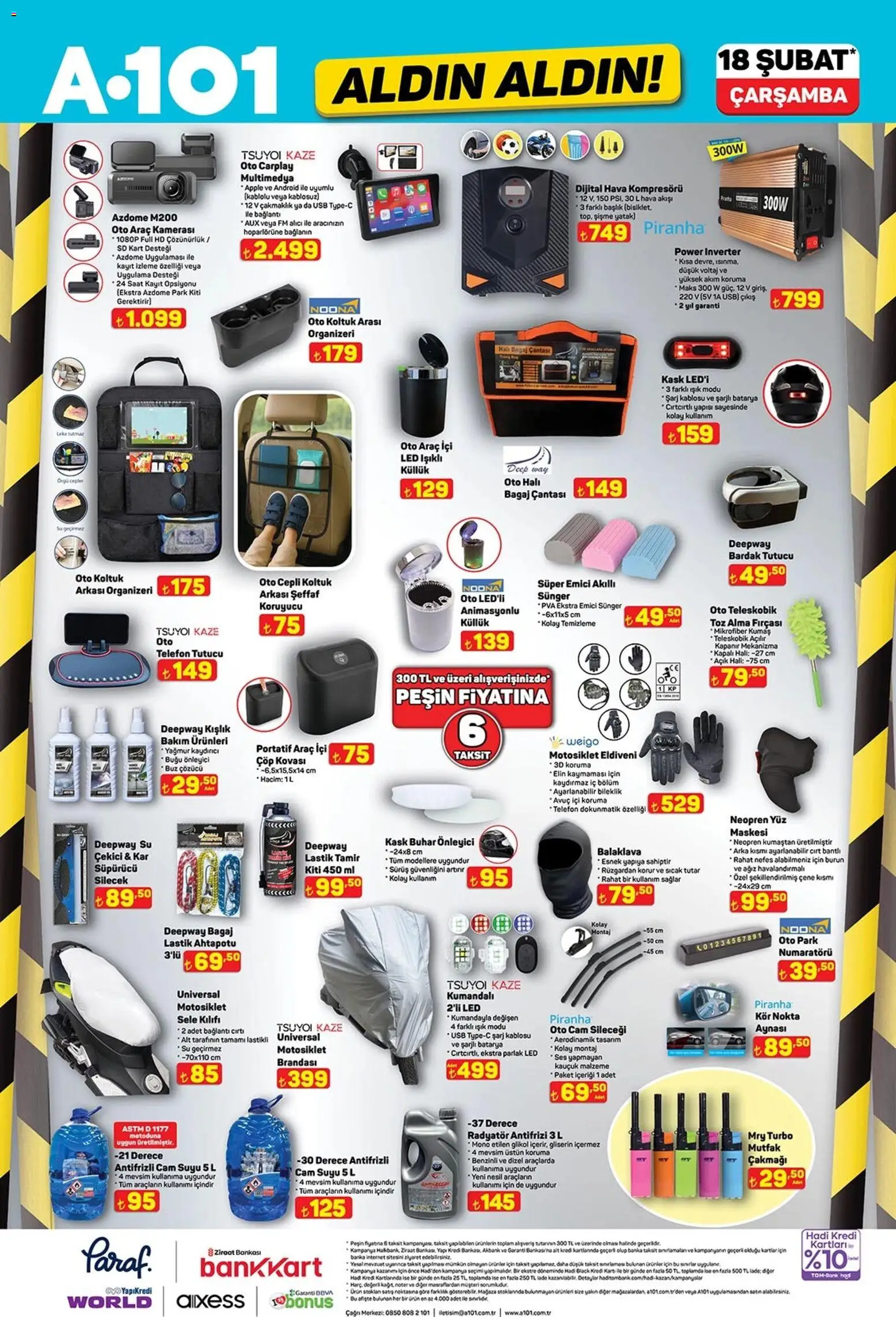 A101 Katalog Aldın Aldın - 18.02.2026 tarihinden itibaren geçerlidir | Sayfa: 7 | Ürünler: Su, Cam suyu, Telefon, Ses