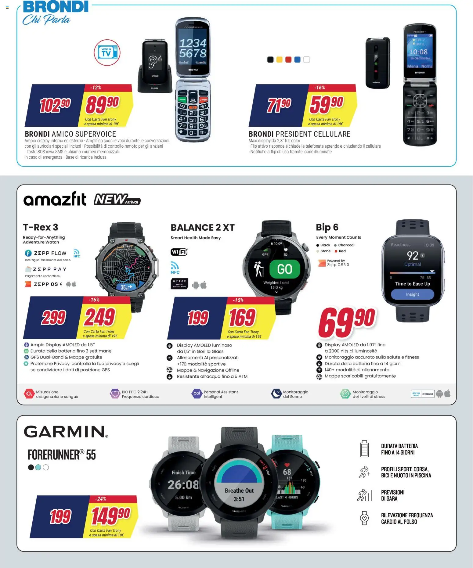 Volantino Trony del 27.12.2025 | Pagina: 9 | Prodotti: Auricolari, Piscina, Navigazione, Batteria