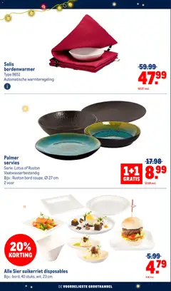 Makro - Non-Food - Voorbeeld van een folder van Makro, geldig van 10.12.2025 | Pagina: 34 | Producten: Servies, Bord