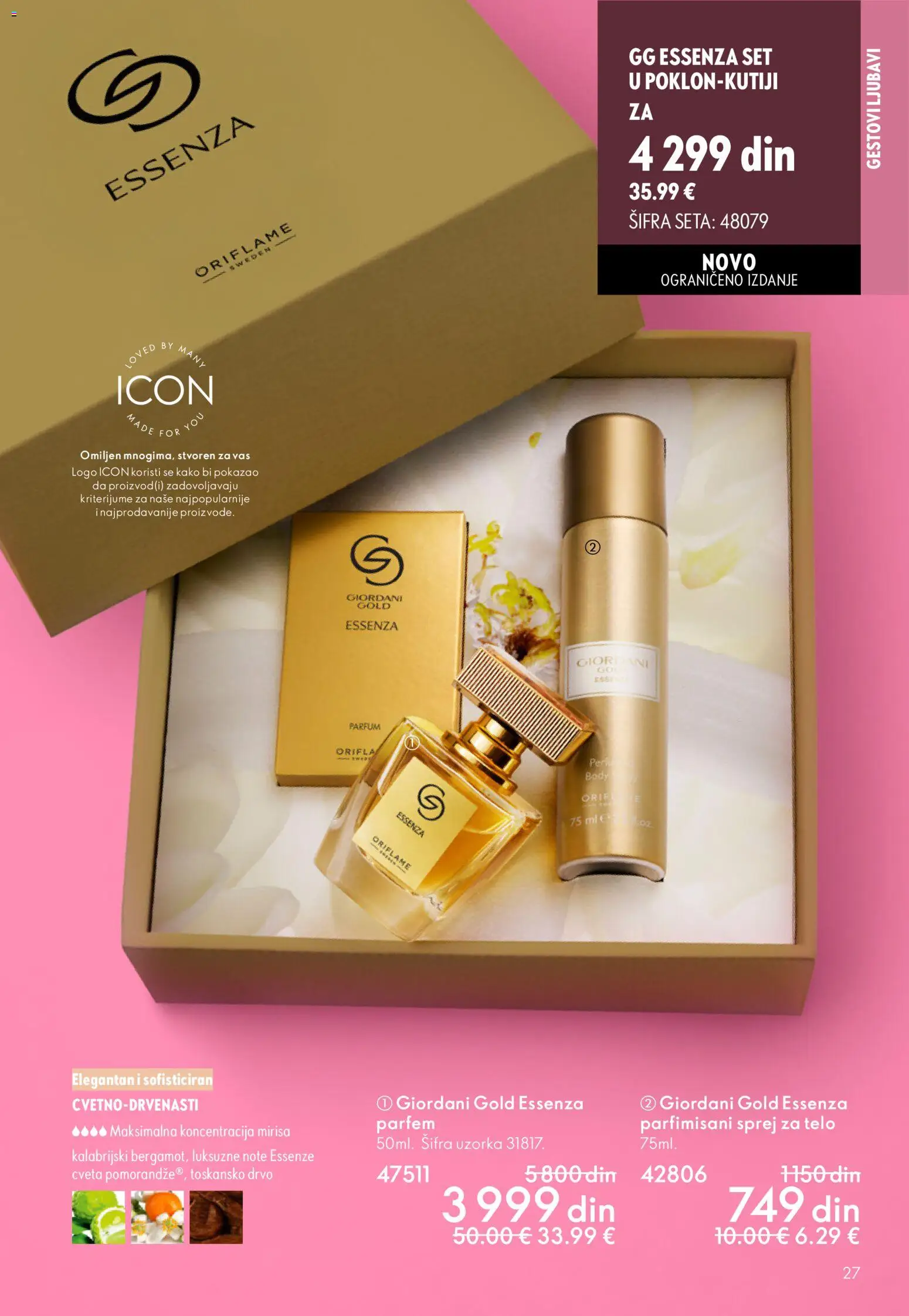 Oriflame katalog - važi od 28.01.2026 | Strana: 27 | Proizvode: Parfem