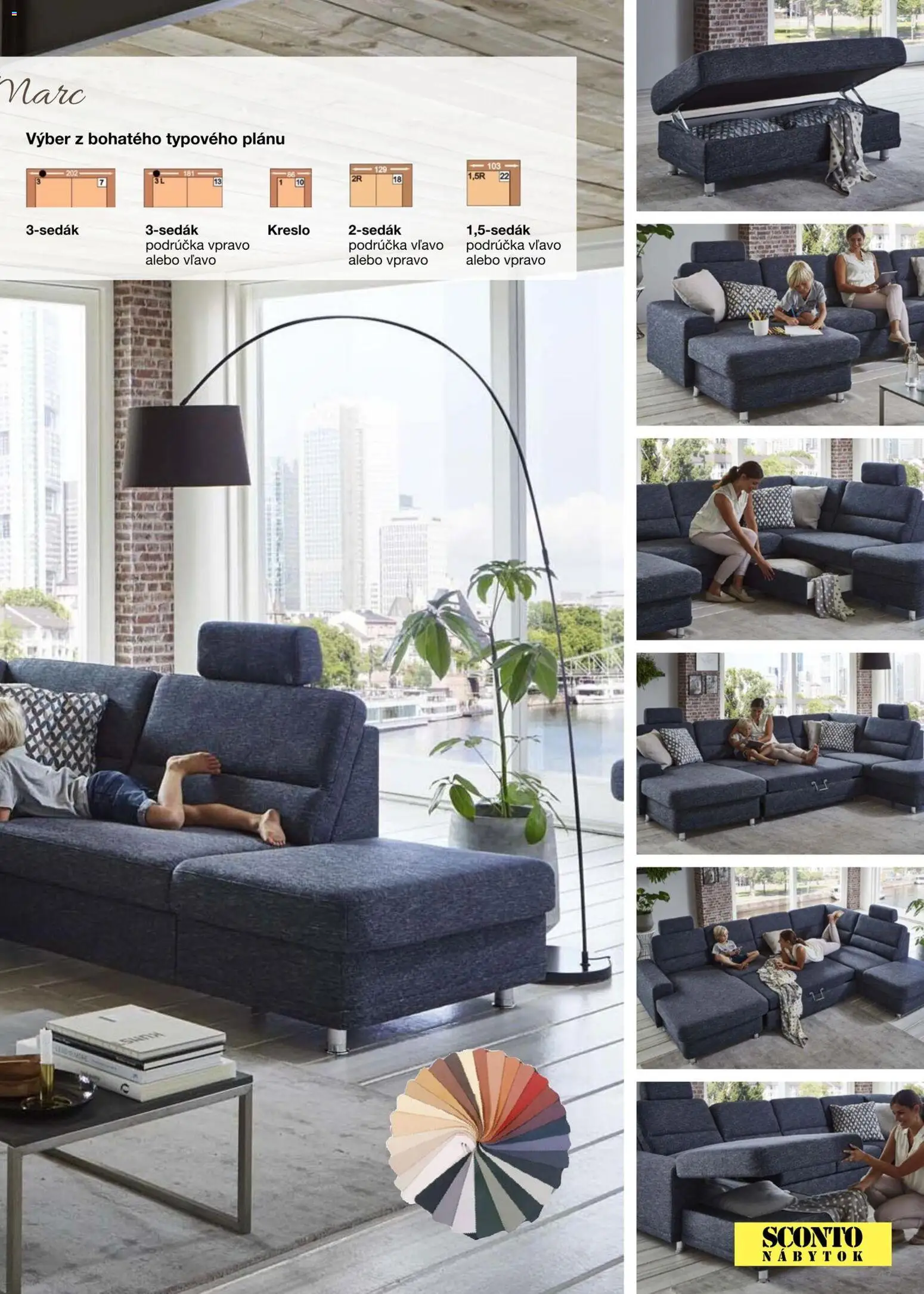 Nové Sconto nábytok akcie – leták je platný od 15.12.2025 | Strana: 47 | Produkty: Nábytok, Kreslo