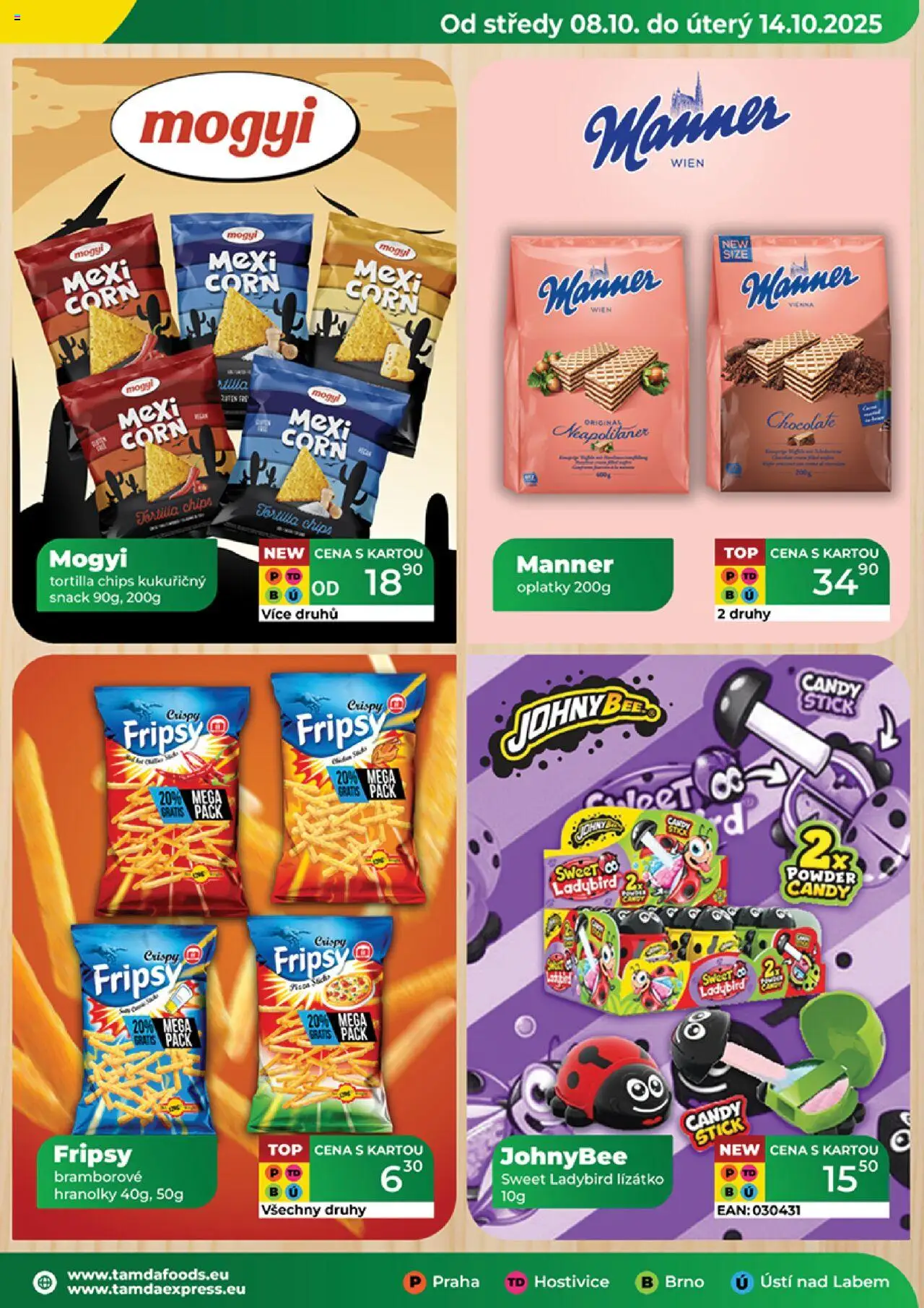 Tamda Foods leták od 08.10.2025 | Strana: 7 | Produkty: Tortilla chips, Hranolky, Tortilla, Oplatky