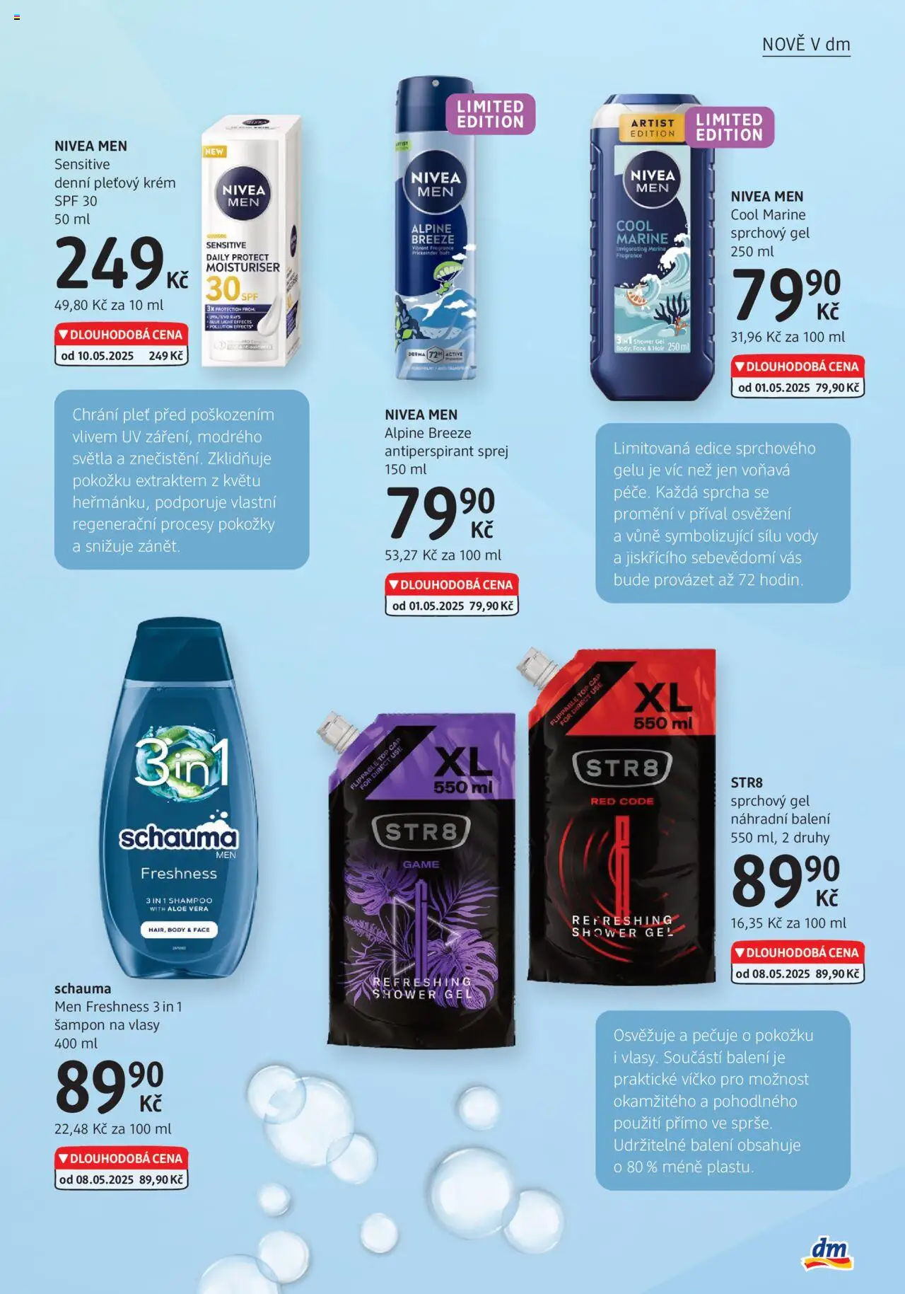 dm drogerie leták od 04.06.2025 | Strana: 7 | Produkty: Sprchový gel, Nivea, Sprcha, Krém