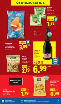 Lidl katalog akcije – veljaven od 23.04.2026 | Stran: 47 | Izdelki: Keksi, Rezanci, Kos, Penina