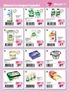Tuš katalog akcije – veljaven od 07.11.2025 | Stran: 6 | Izdelki: Namaz, Sir, Cokolada, Smetana