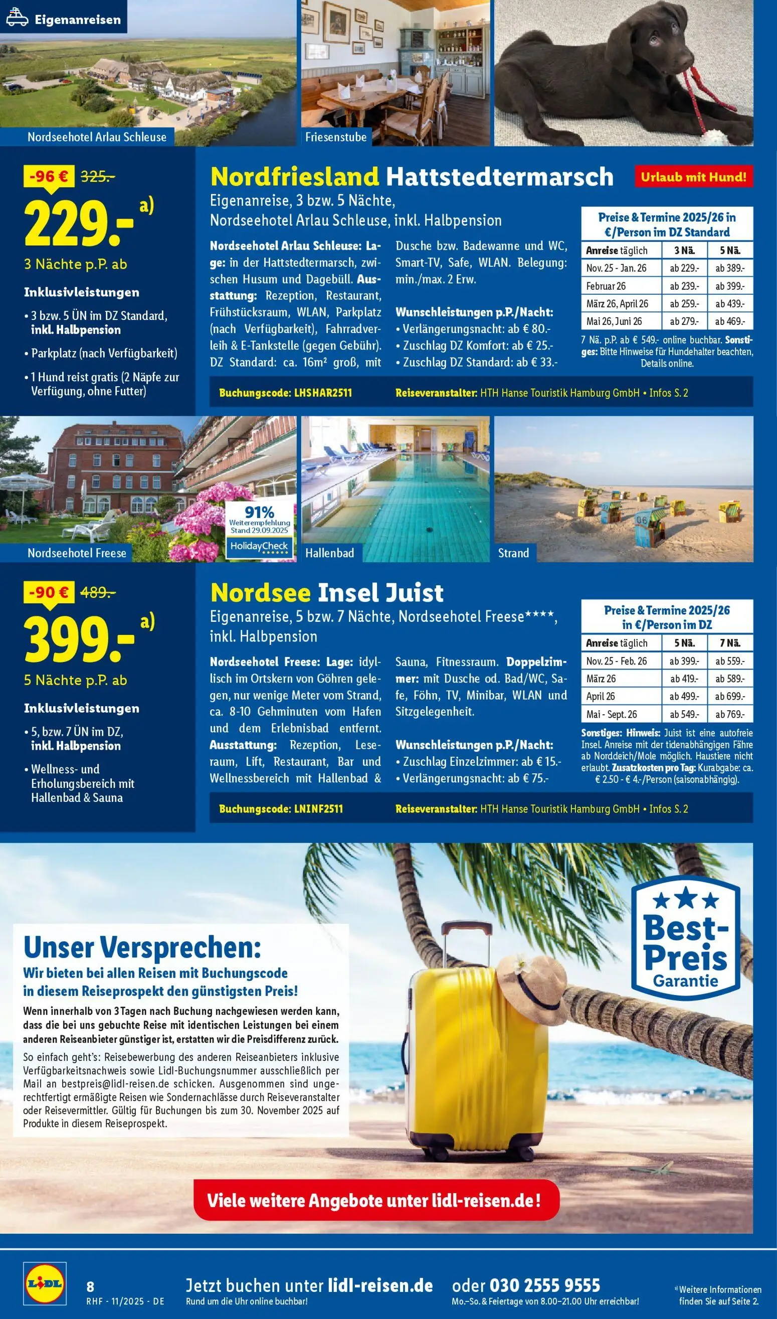 Lidl Reisen  - Black Friday – gültig ab 29.10.2025 | Seite: 8 | Produkte: Dusche, Uhr